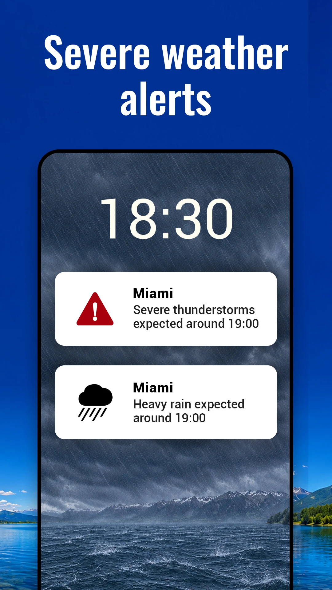 Sense Flip Clock & Weather screenshot